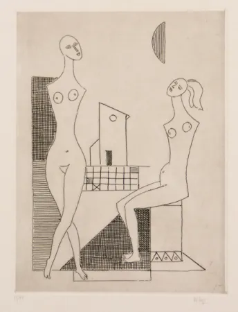 版画 Tozzi - SENZA TITOLO