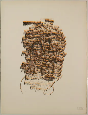 石版画 Tozzi - Senza titolo