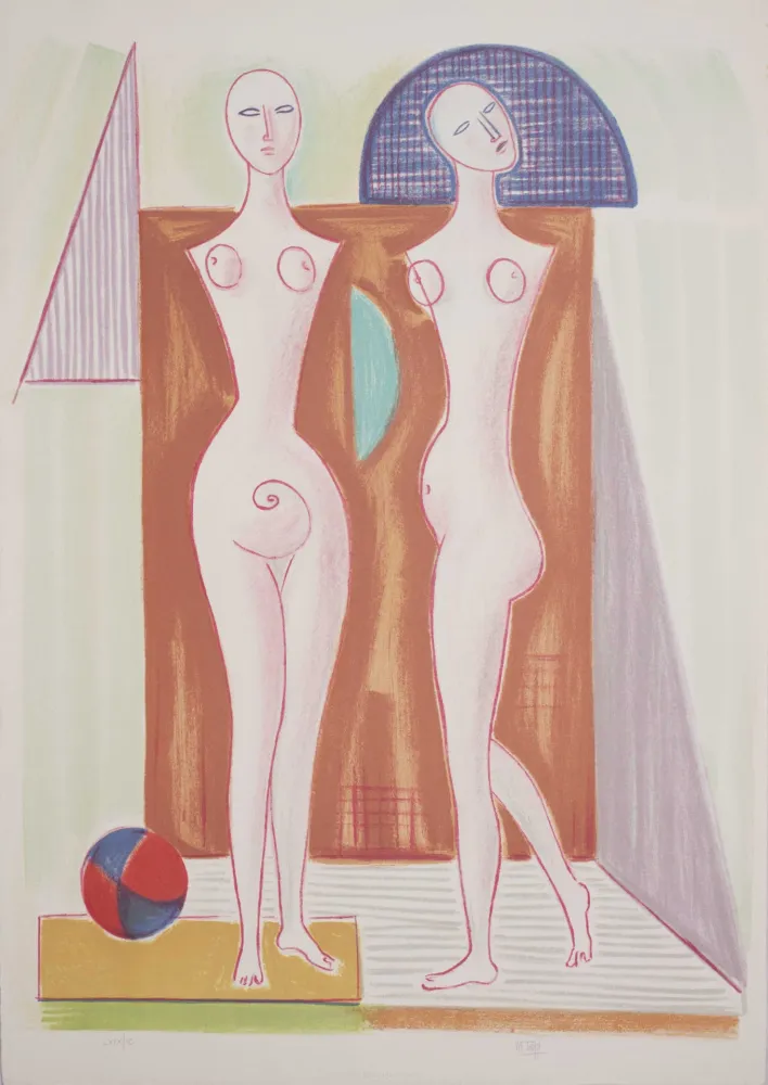 石版画 Tozzi - Untitled