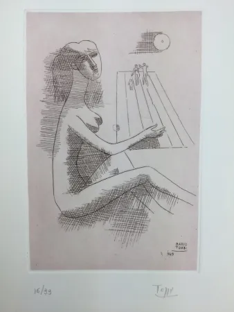 蚀刻版画 Tozzi - Untitled 