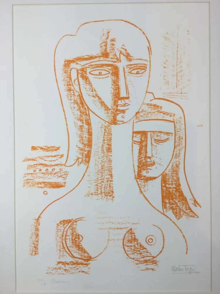 石版画 Tozzi - Untitled 