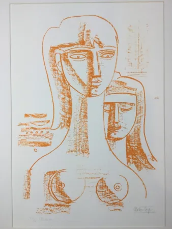石版画 Tozzi - Untitled 