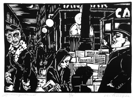 油毡版画 Traeger - Wien 1932 (Vienna 1932)