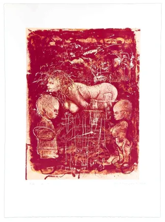 石版画 Trampedach - Sans titre