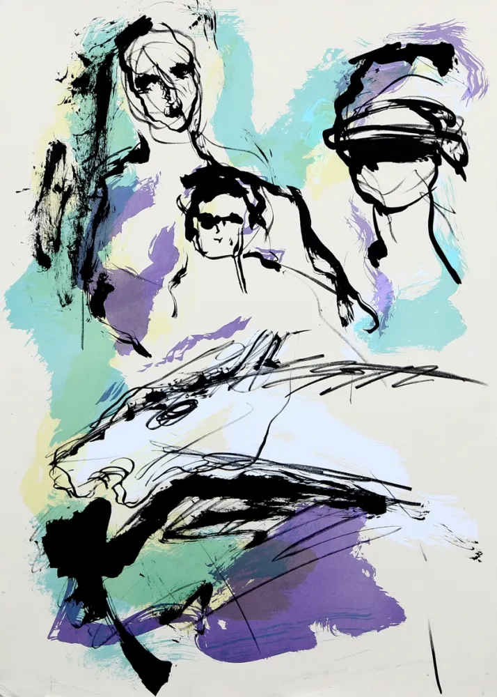 石版画 Treccani - SENZA TITOLO