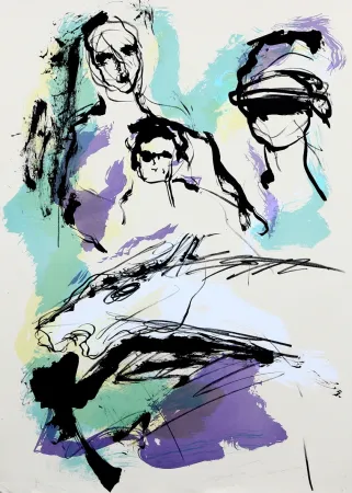 石版画 Treccani - SENZA TITOLO