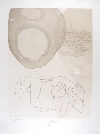 石版画 Trémois - Envol VII