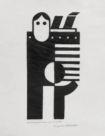 油毡版画 Tschinkel - Emigrant