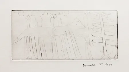 版画 Tschirtner - Hase (Hare)