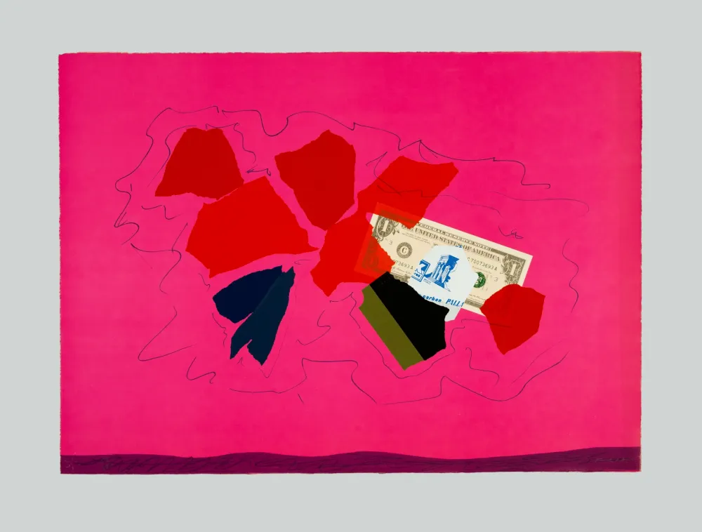 石版画 Turcato - Composizione