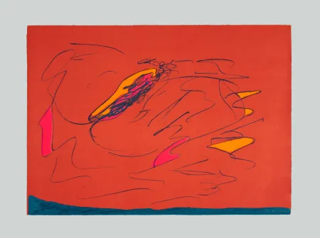 石版画 Turcato - Composizione