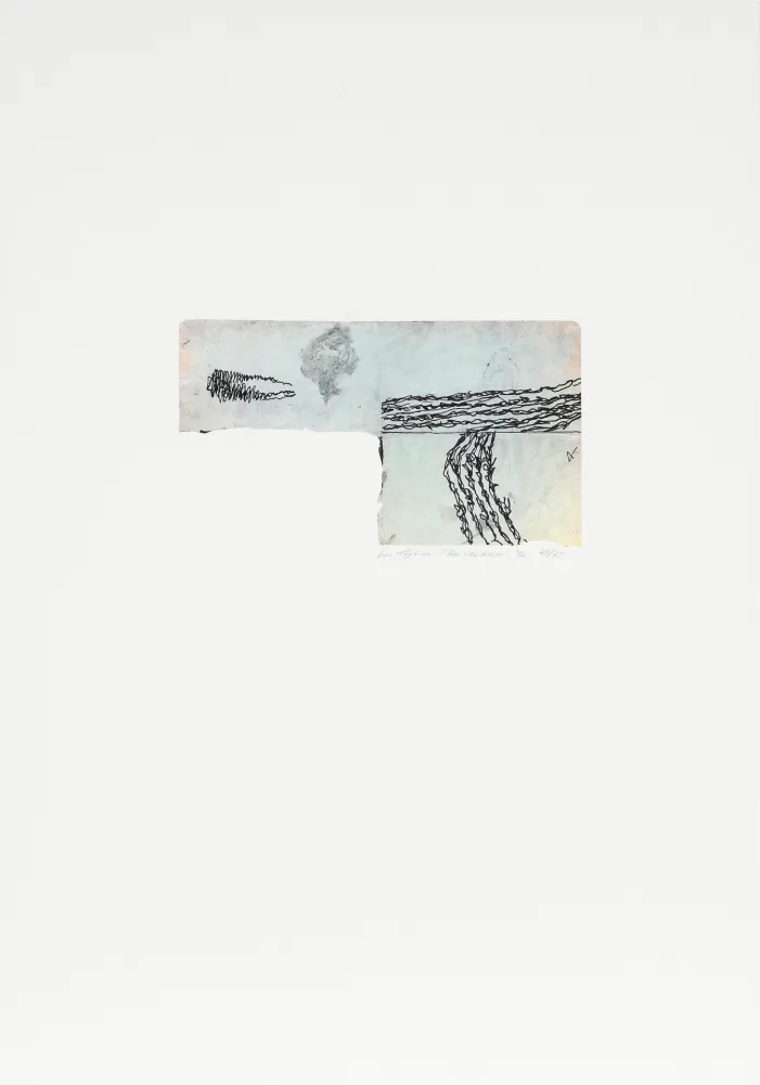 石版画 Tuymans - Kristallnacht