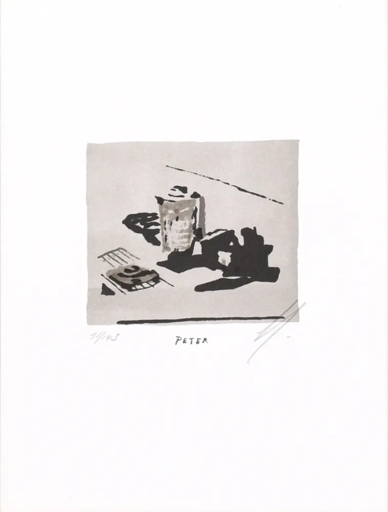 石版画 Tuymans - Peter