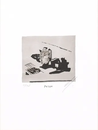 石版画 Tuymans - Peter
