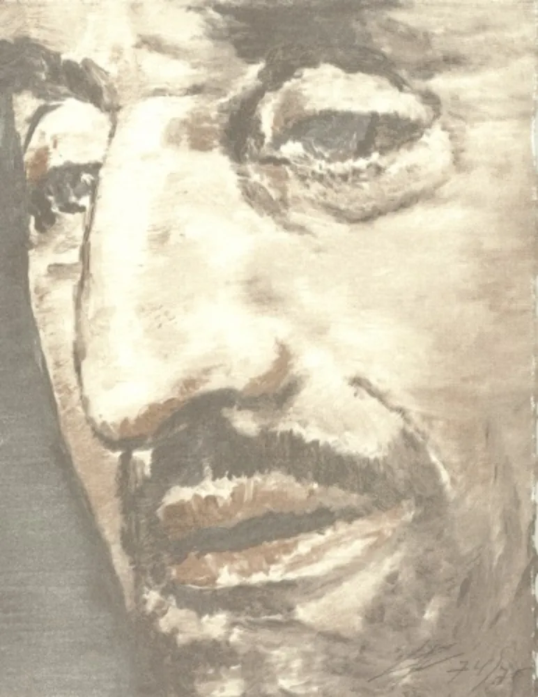 石版画 Tuymans - The Nose/Le Nez,