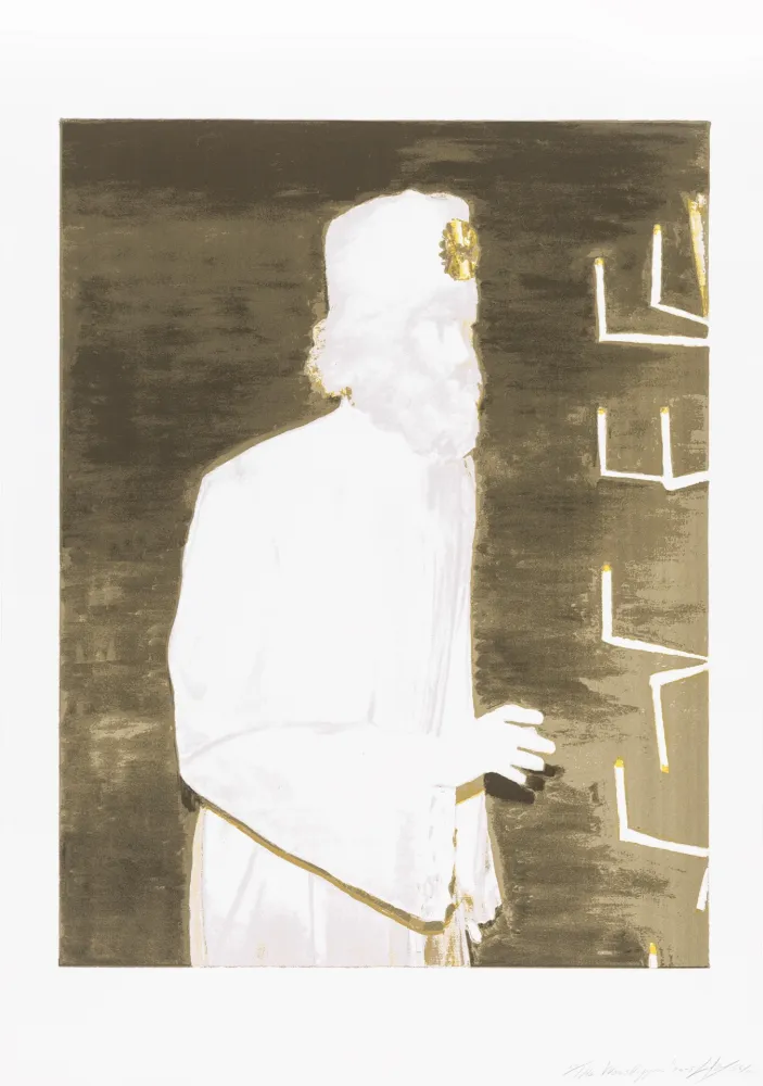 丝网印刷 Tuymans - The Worshipper