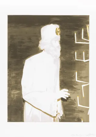 丝网印刷 Tuymans - The Worshipper