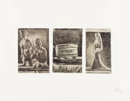 胶版印刷 Tuymans - Untitled (Triptych)