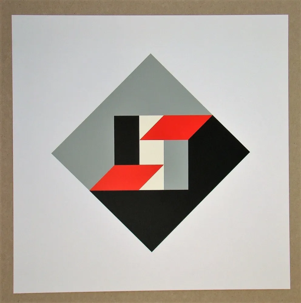 丝网印刷 Twardzik - Konkrete Komposition