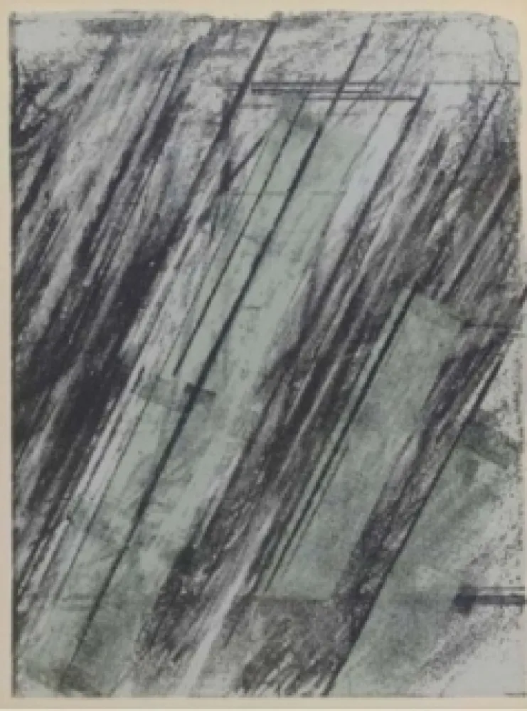 石版画 Twombly - Sans titre