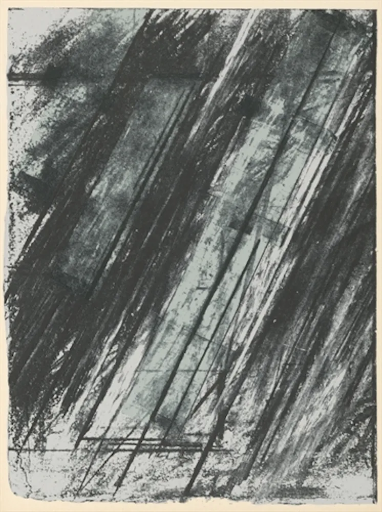石版画 Twombly - Untitled
