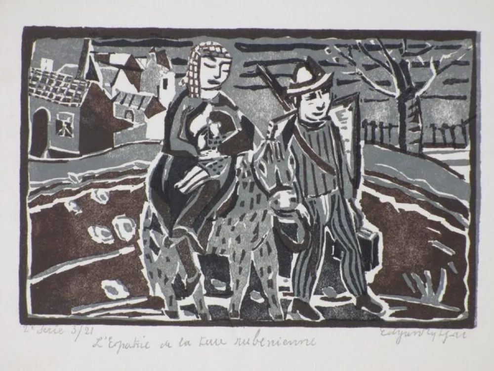 无技术 Tytgat - L'expatrie de la terre rubenienne / Vlucht naar Egypte