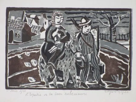 无技术 Tytgat - L'expatrie de la terre rubenienne / Vlucht naar Egypte