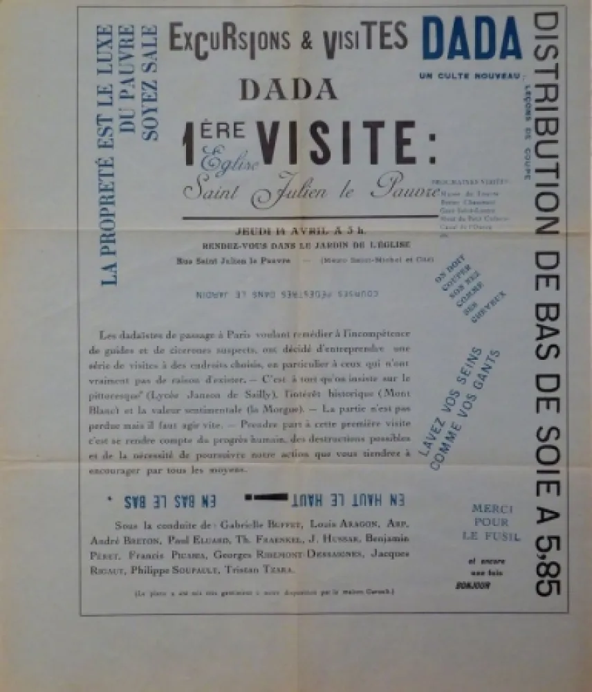 无技术 Tzara - Excursions & visites Dada