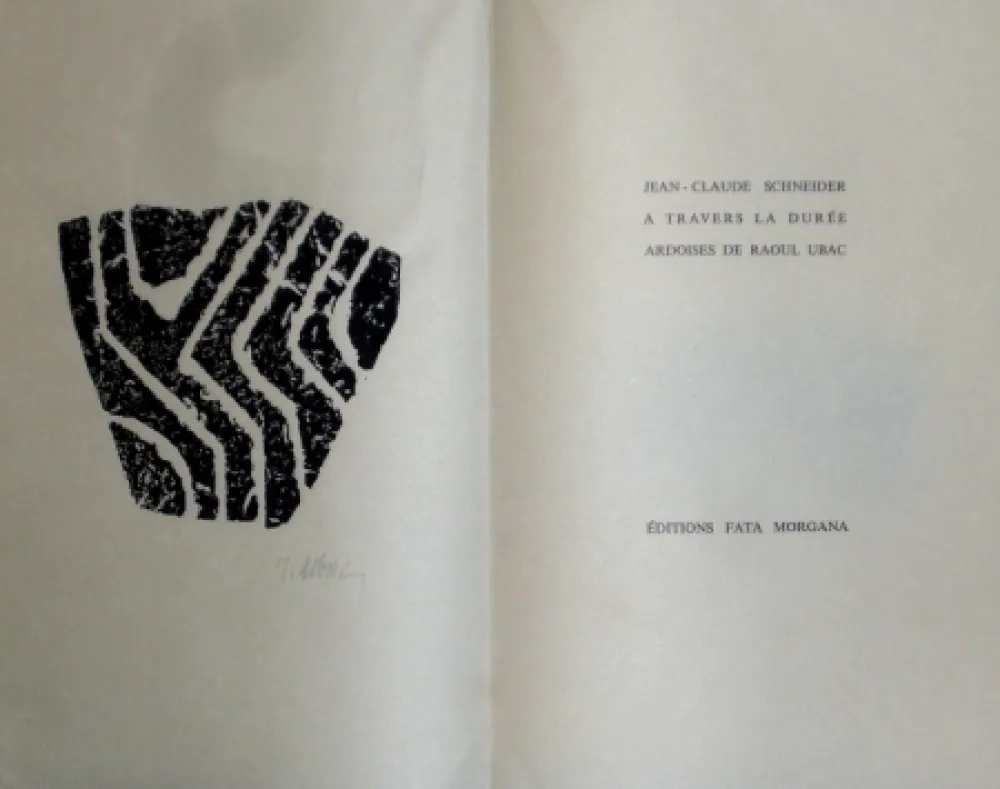 插图书 Ubac - A travers la durée