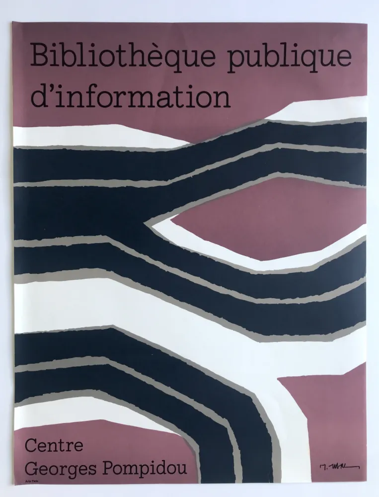 海报 Ubac - Bibliothèque publique d'Information (BPI) / Centre Pompidou