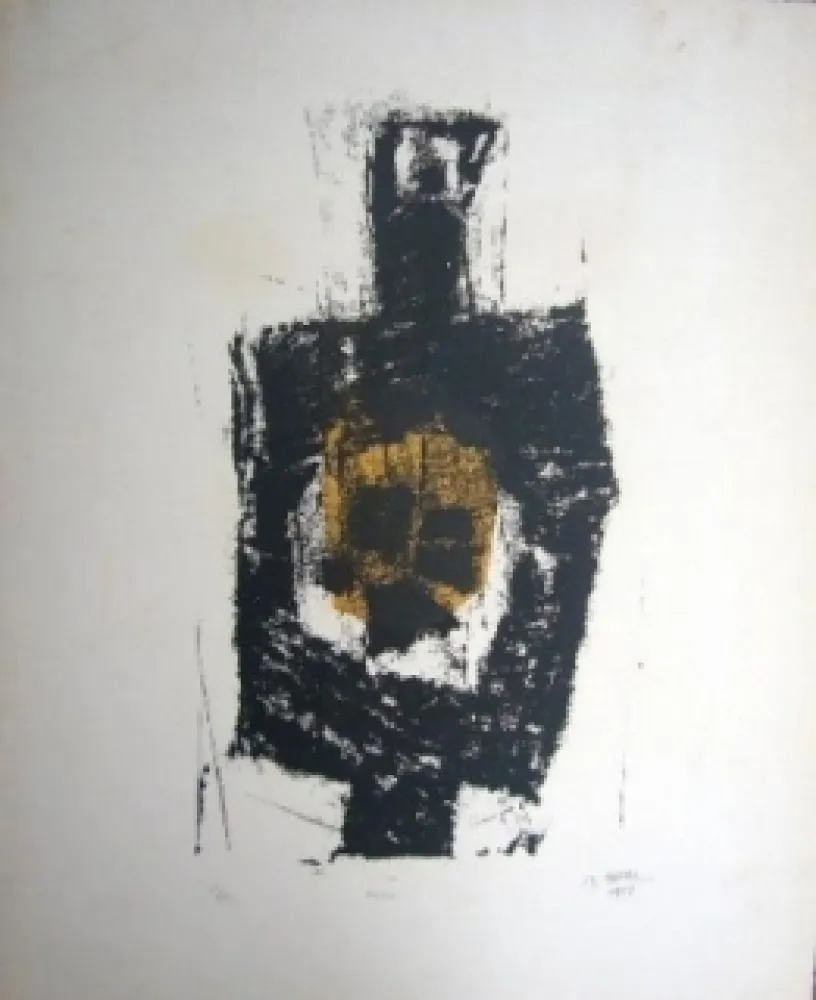 石版画 Ubac - Figure