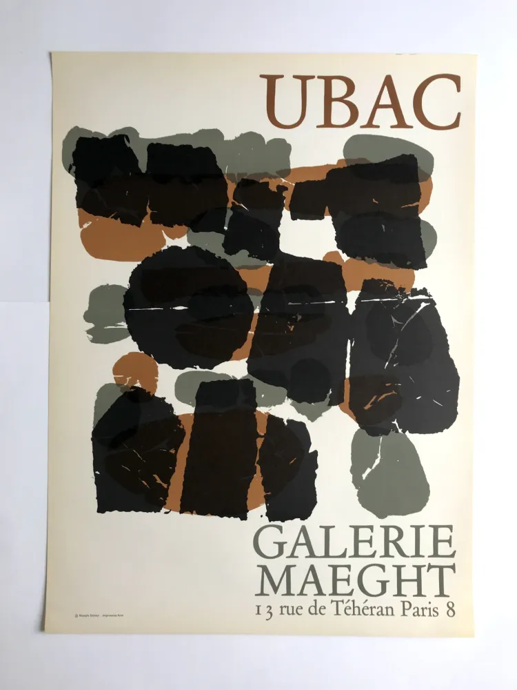 海报 Ubac - Galerie Maeght