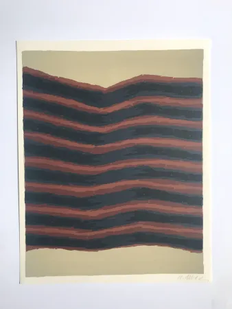 石版画 Ubac - Galeries (La terre IV)