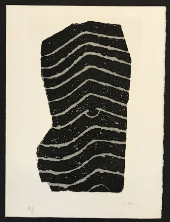 版画 Ubac - Le Filet d'Eau (Paroles Peintes)