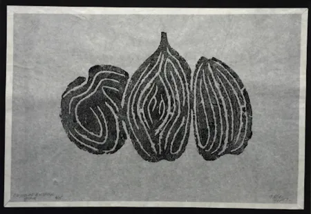 蚀刻版画 Ubac - Les Fruits I