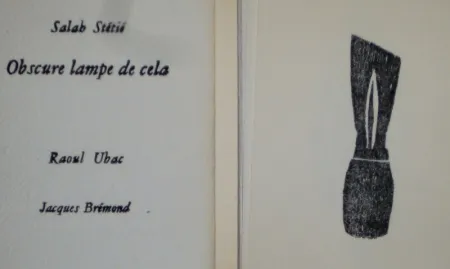 插图书 Ubac - Obscure lampe de cela