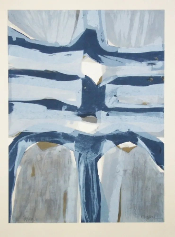 石版画 Ubac - Sillon vertical