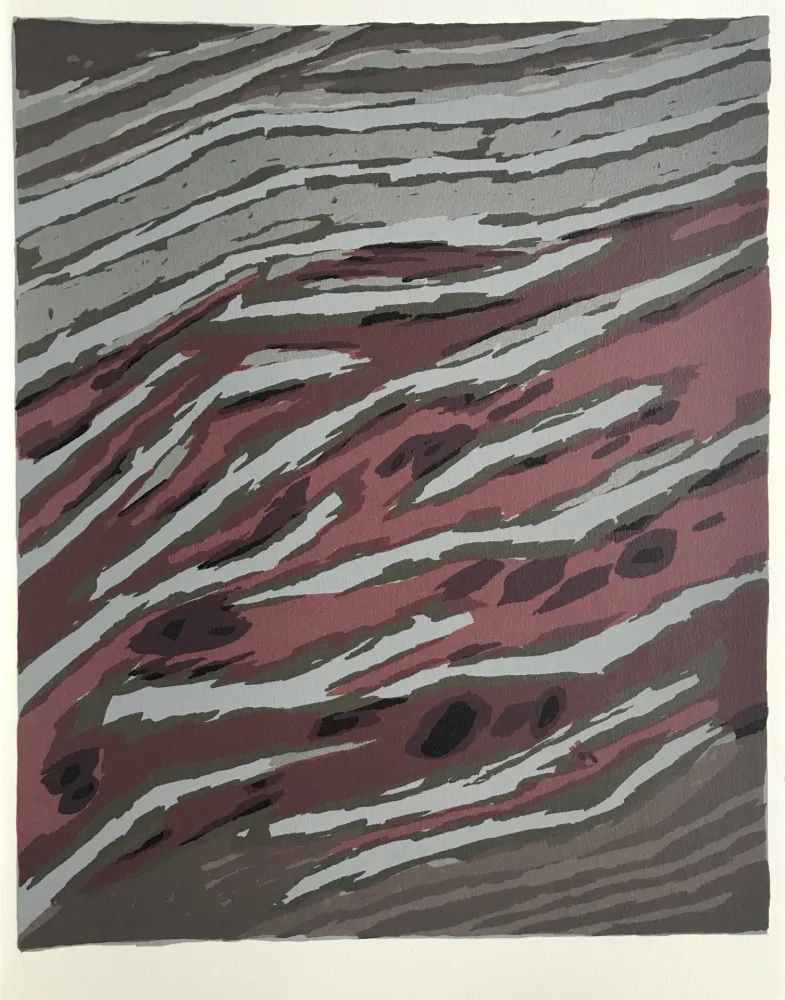 石版画 Ubac - Terrassements (La terre II)