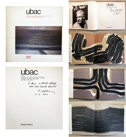 插图书 Ubac - UBAC. Monographie dédicacée par l'artiste (Maeght 1970)