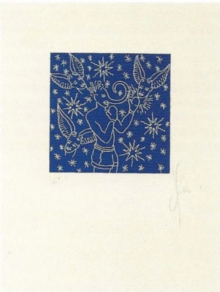 石版画 Ucles - Barallar-se amb la consciència