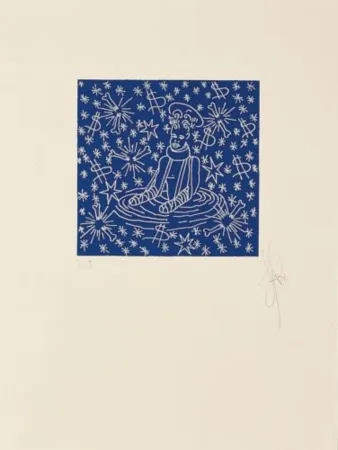 石版画 Ucles - Engolit per l'entorn