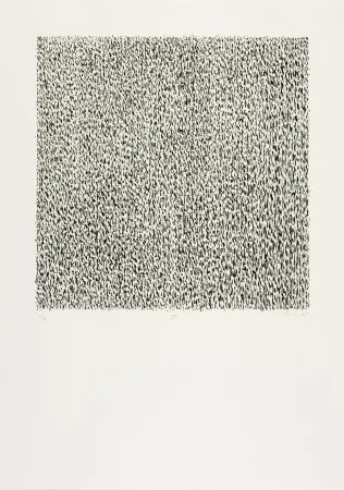 石版画 Uecker - Manuelle Struktuur. No VIII