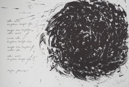 石版画 Uecker - Tourbillon 