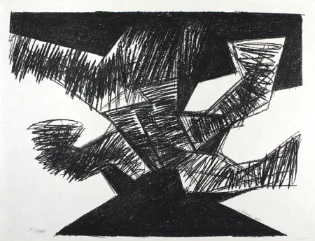 石版画 Uhlmann - Erregt