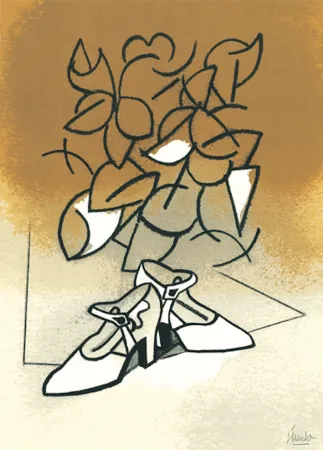 丝网印刷 Urculo - El puente  de la Espada