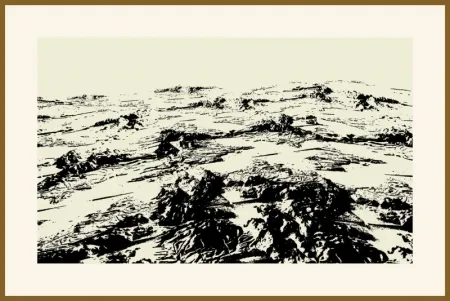 丝网印刷 Urto - Paysage fiction