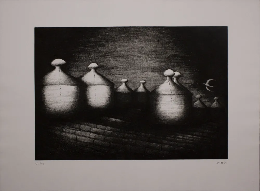 蚀刻版画 Vacchi - Untitled