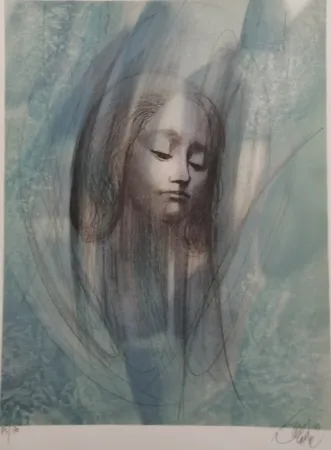 石版画 Valadie - Fortunata