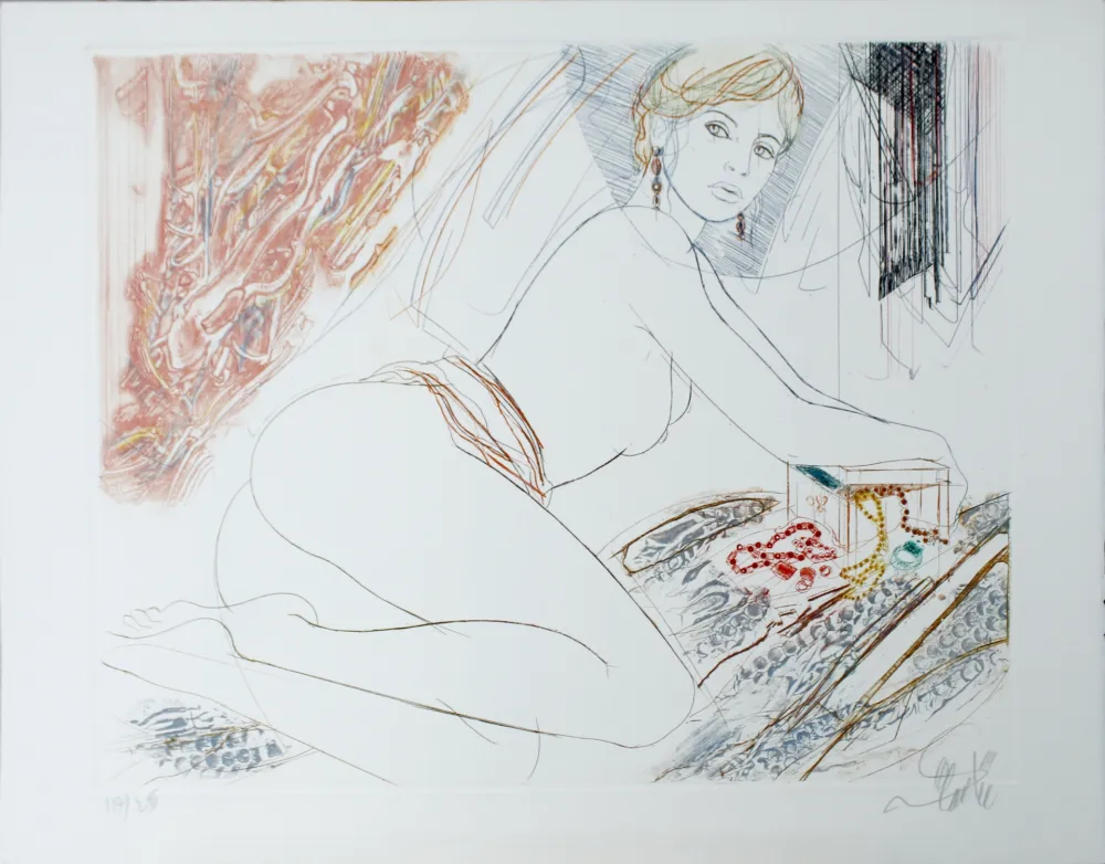 飞尘腐蚀法 Valadie - L'Avarice