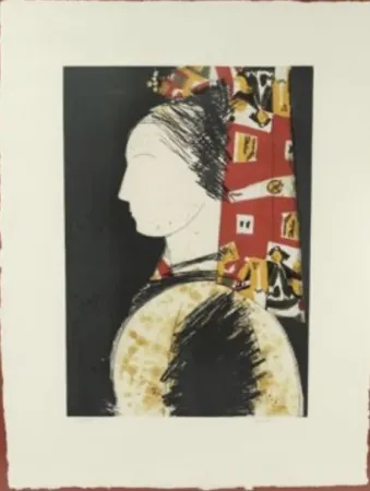 蚀刻版画 Valdés - Beatrice 